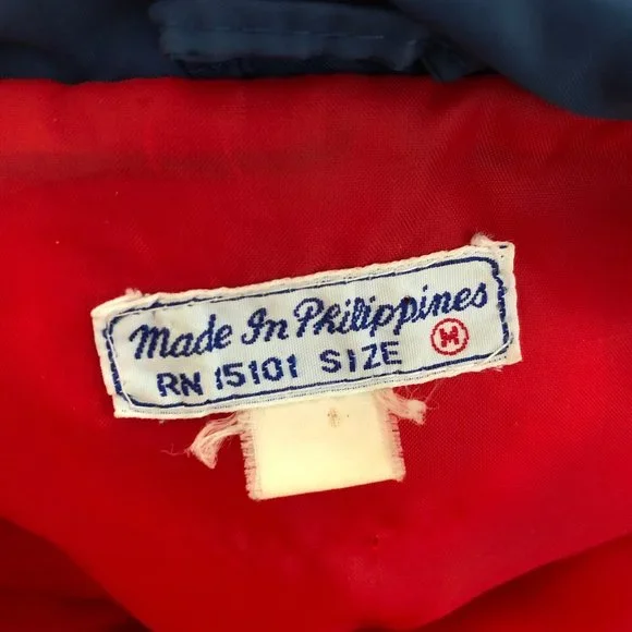 Vintage Puffer Jacket Vest Cool Sporty Ski Stranger Things Sex Education 70s 80s - Picture 7 of 14